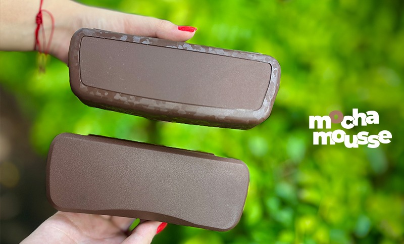 Mocha Mousse estojo para óculos