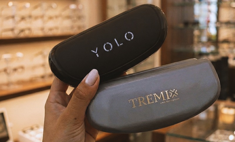 Estojo para óculos solar